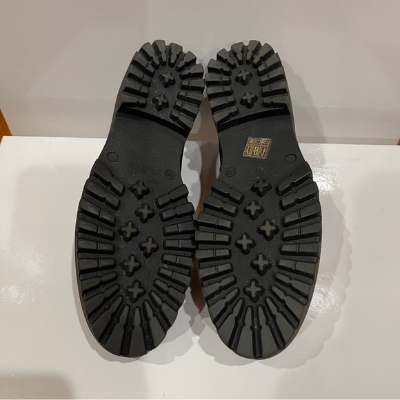 Jon Josef Anthropologie Womens Gogo Lug Sole Loafers Size US 10 EUR 40 Black - Picture 12 of 16